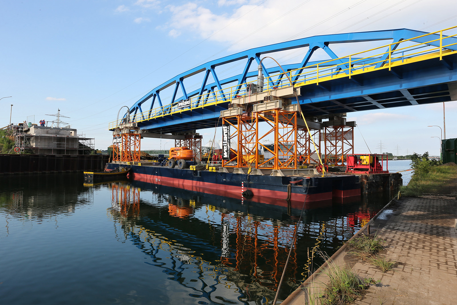 Abbruch und Widerlagersanierung Brücke Wesel-Datteln-Kanal