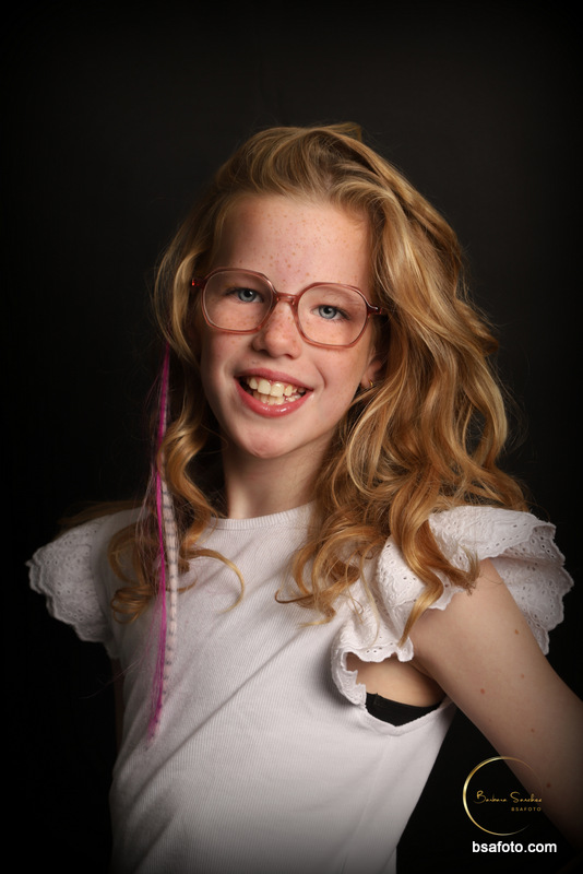 Kinderfotografie en fotoshoot kinderfeest in Breda en Oosterhout voor meisjes die hun verjaardag als fotomodel willen vieren