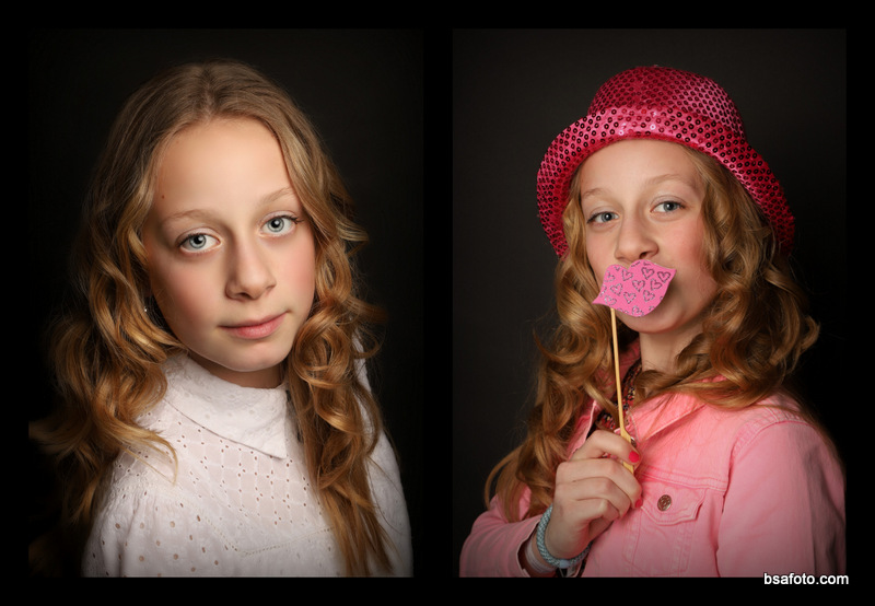 Kinderfeestje fotoshoot in Oosterhout met professionele kinderfotografie en make-up party  kinderfeestje met fotoshoot in Oosterhout en Breda  
