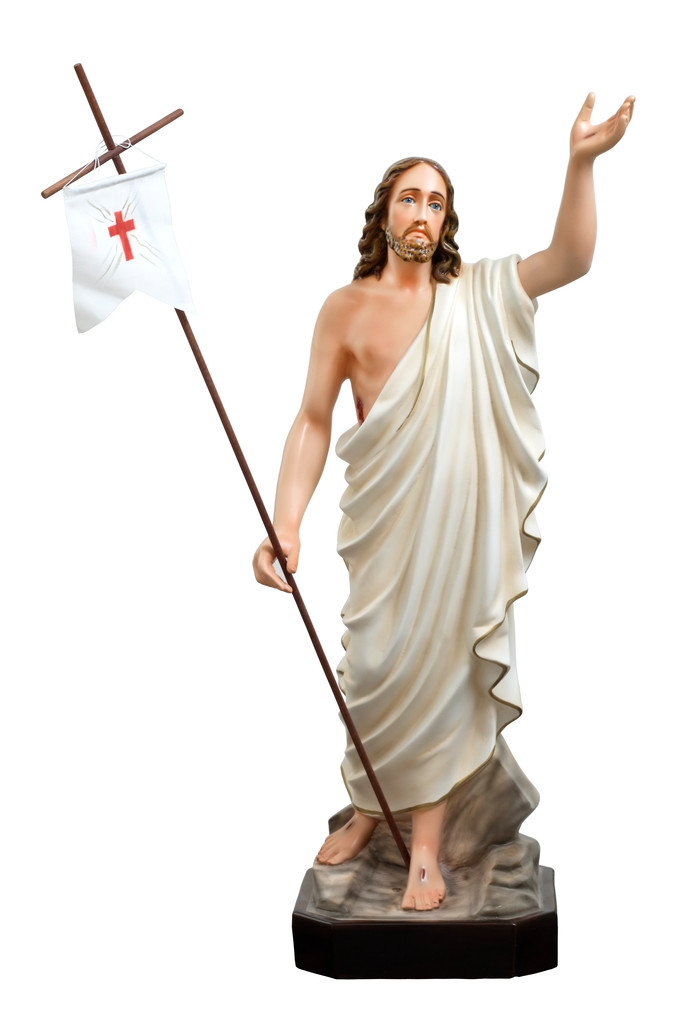 Jesus resurrection statue Religious statues
