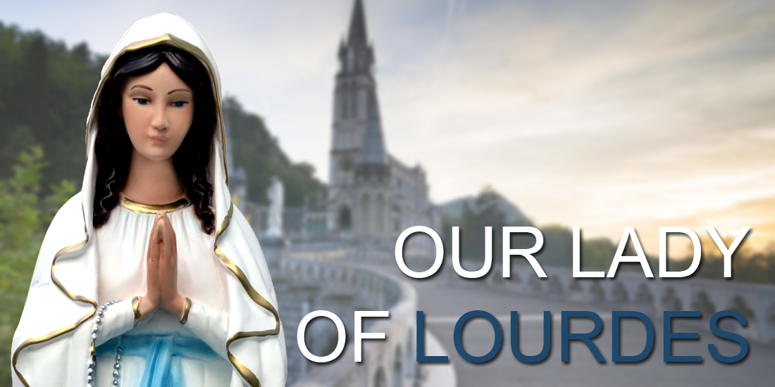 Our Lady of Lourdes religious statues