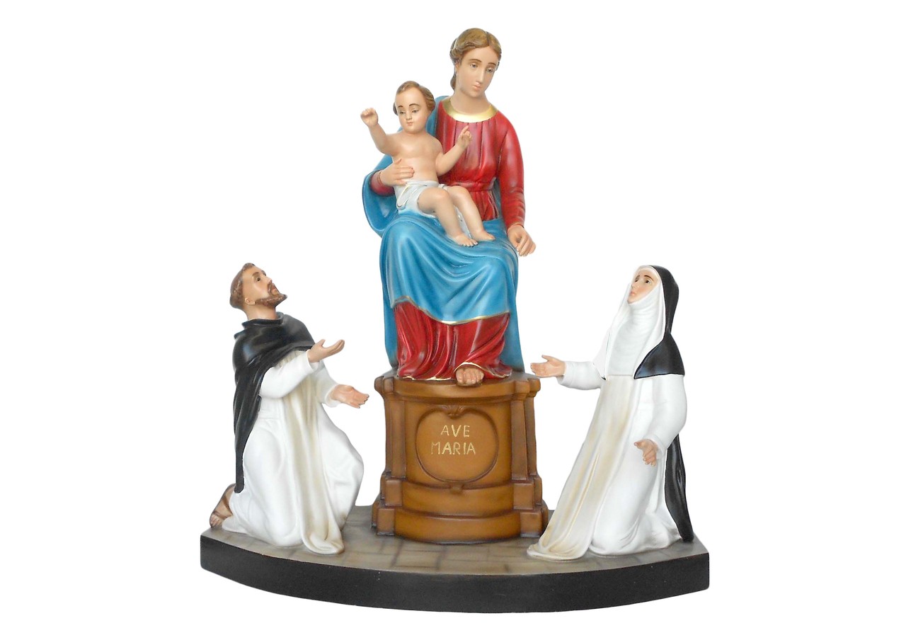 Our Lady of the Rosary statue Religious statues