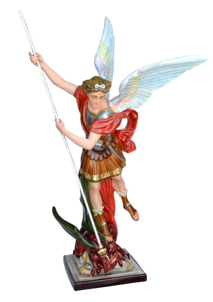 Saint Michael statue Religious statues
