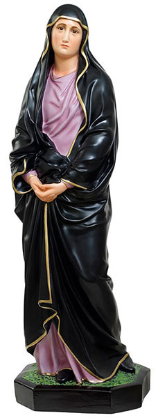 Our Lady of Sorrows statue for outdoor