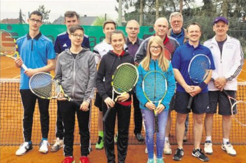 Der Spaß stand beim Schleiferlturnier der Tennisabteilung im Vordergrund.