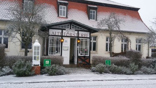 Hotel Alte Försterei Kloster Zinna im Winter
