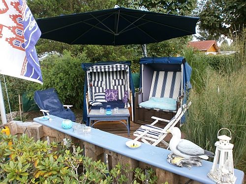 Der Nautic-Bereich beherbergt nun auch zwei Strandkörbe