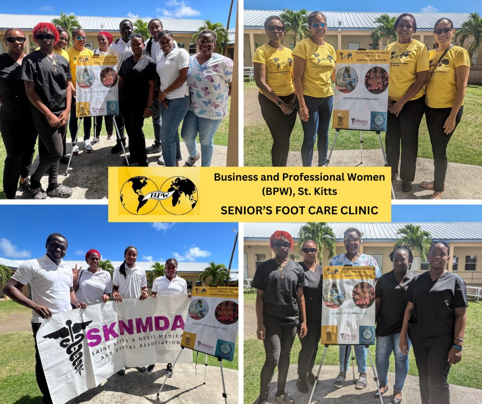 St. Kitt Senior's Foot Care Clinic - BPW St. Kitts