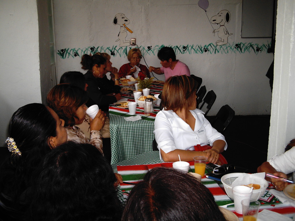 Desayuno en Coacalco Edo. Méx. sep. 2008.