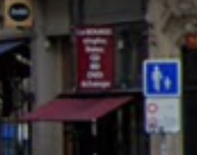 Panneau zone piétonne Lyon 2019