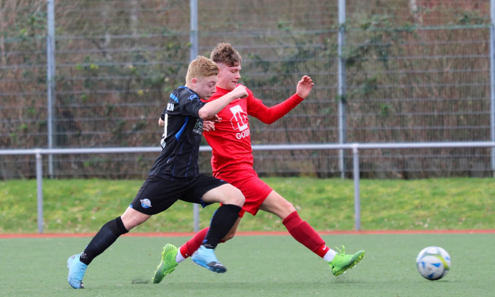 Rot Weiss Ahlen U17 B1 gegen Paderborn 07 II; Fotos von Sarah Wick