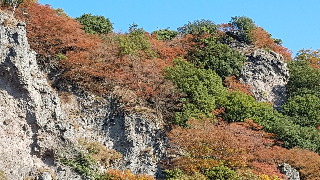 Dans le téléphérique vers le Mont Kankakei 