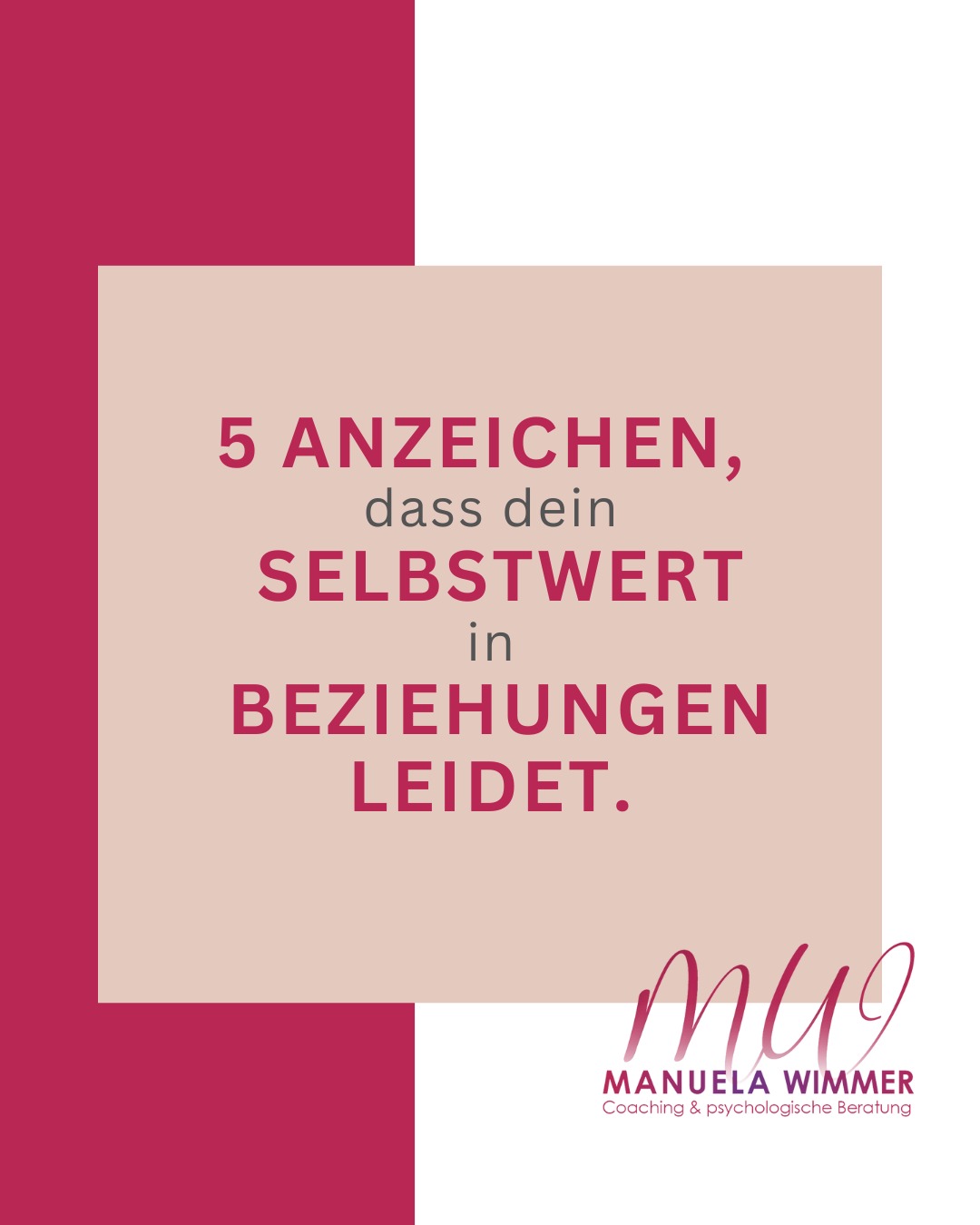 5 Anzeichen, dass dein Selbstwert in Beziehungen leidet.