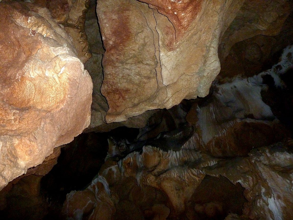 In der Kraushöhle - GeoWeg Gams