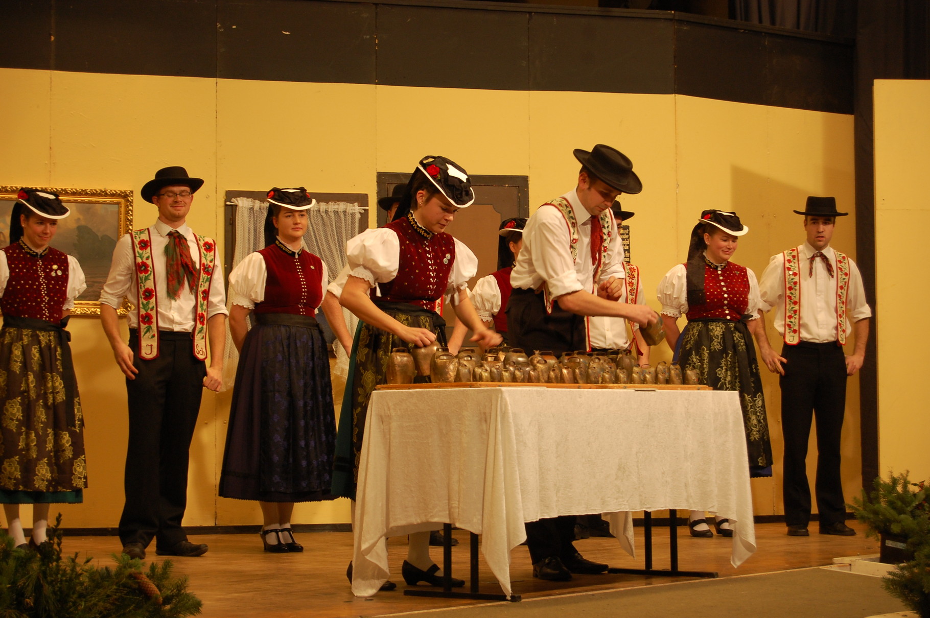 Heimatabend im Winter 2014: Glockenspiel