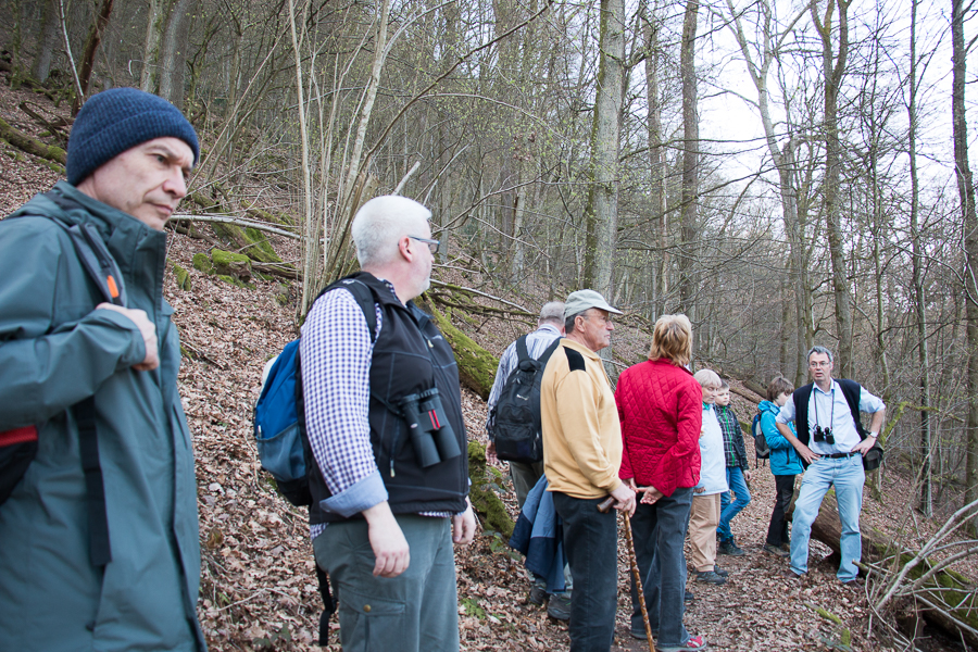 Stopp am steilen Abhang (Foto: B. Budig)