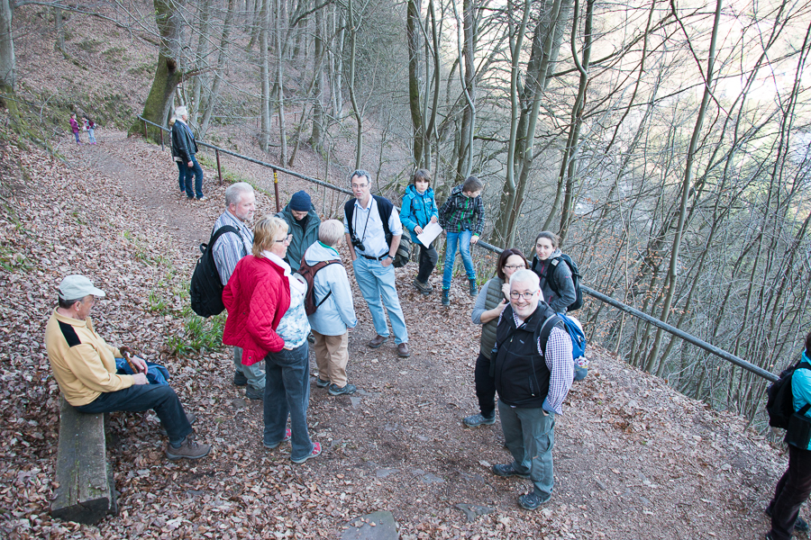 Beim Abstieg (Foto: B. Budig)