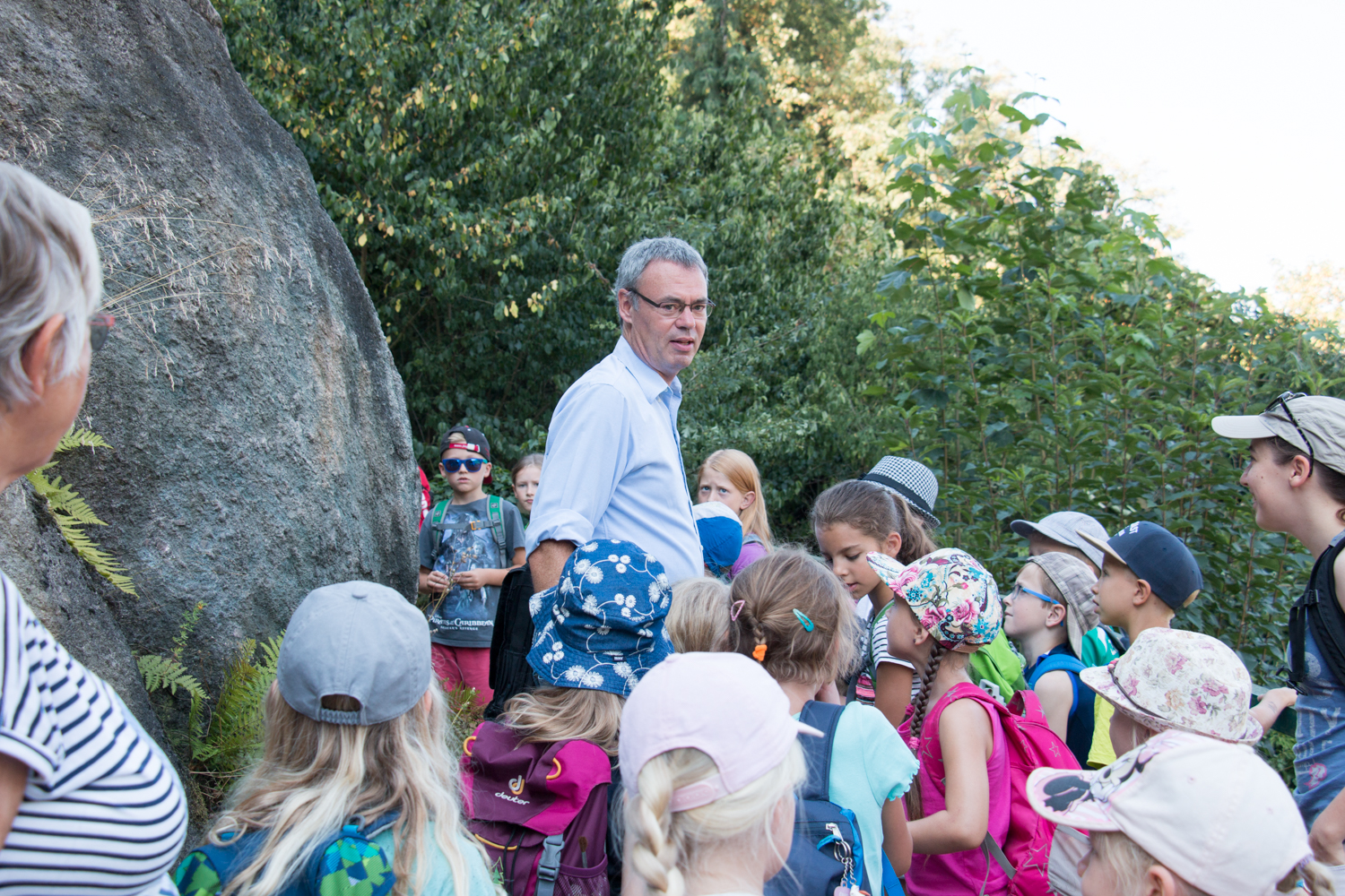 Auf dem Weg zum Carl-Bosch-Museum (Foto: B. Budig)