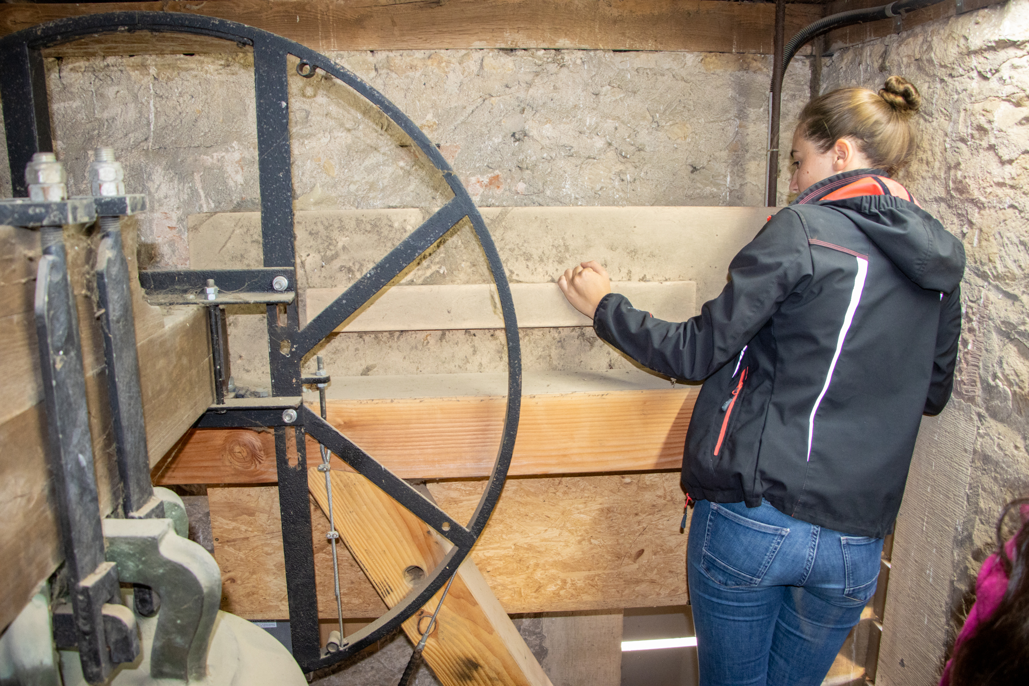 Nistkasten im Kirchturm
