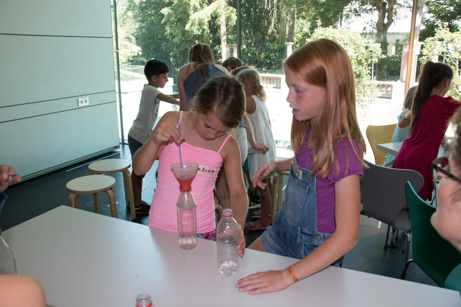 Entlüften mit Strohhalm? (Foto: B. Budig)