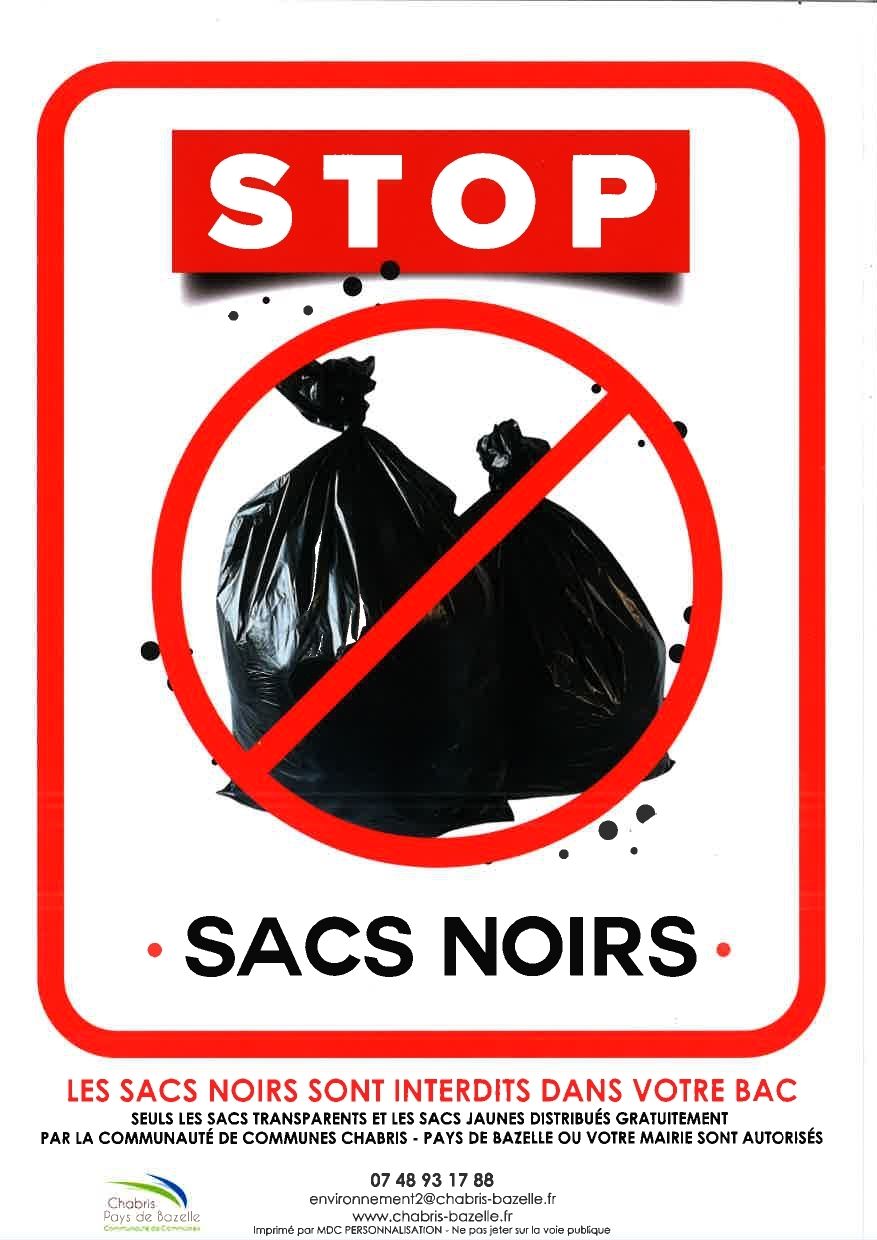 Consignes - Collecte des déchets - Sacs d'ordures ménagères