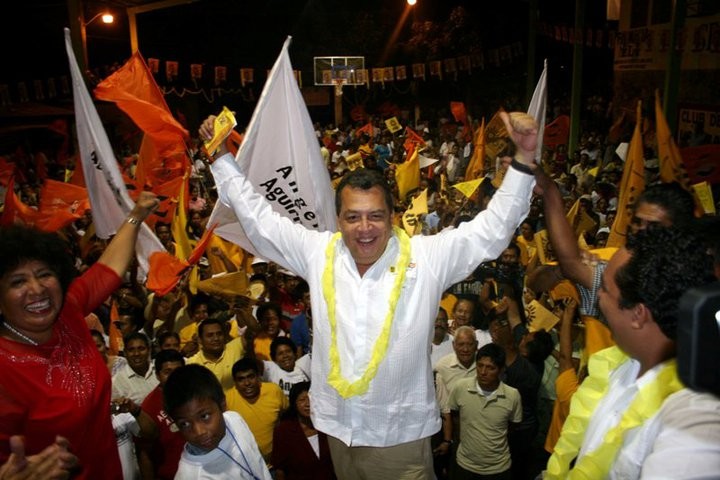 Angel Aguirre Candidato de la Coalision "Guerrero Nos Une"