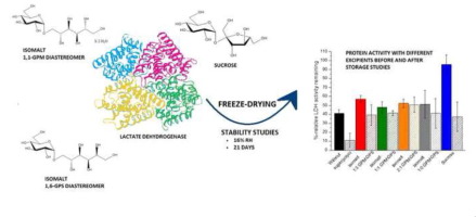 Graphical explanation of the stabilizing effects of isomalt as an excipient