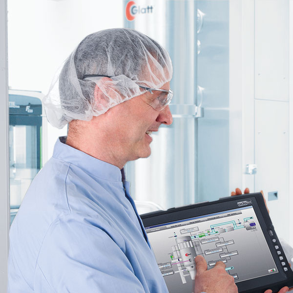 Photo of brochure for Continuous manufacturing with Glatt MODCOS