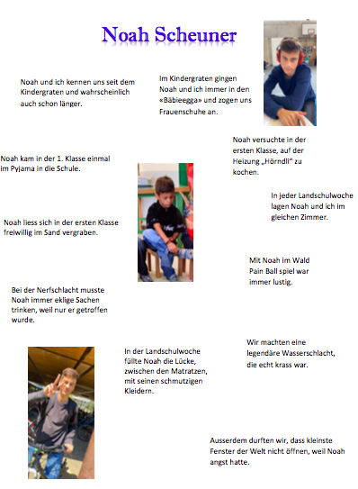 Noah porträtiert durch Silvano
