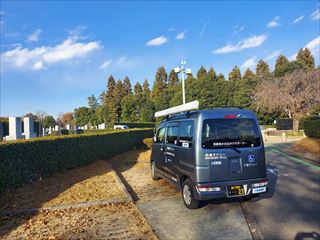 貸切りで埼玉県の霊園まで・・・（2024.12.7）