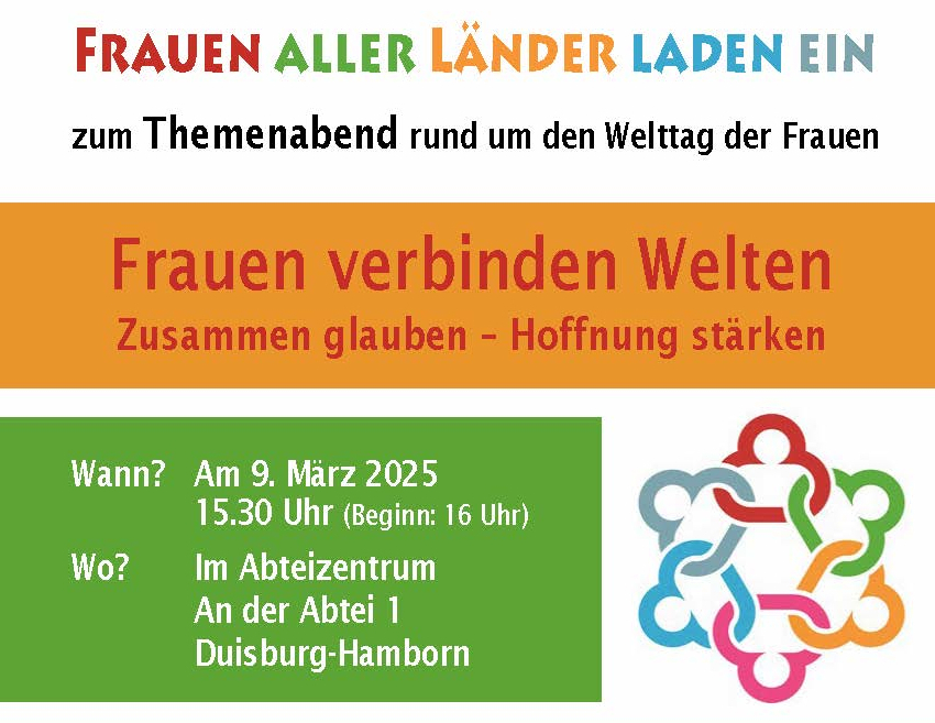 Frauen aller Länder laden ein - Anmeldung bis 4. März möglich