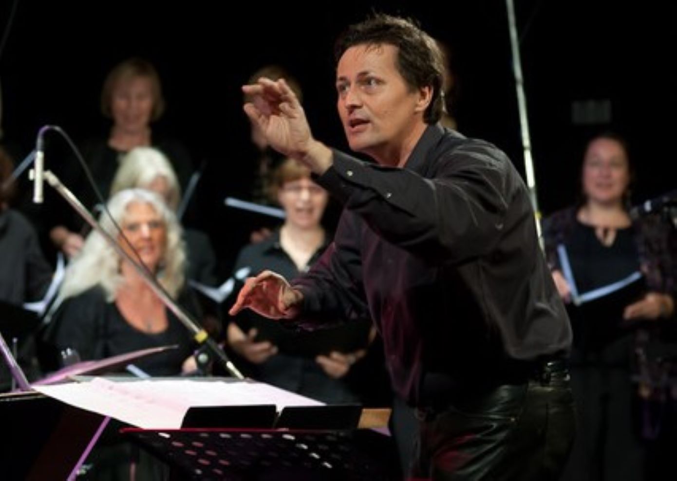 Chor-Workshop mit Wilfried Kaets und Matthias Keidel