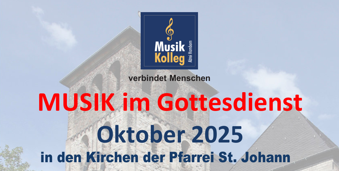 Musik im Gottesdienst - Oktober 2025