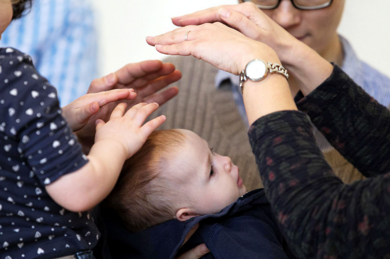 Segensfeiern für Babys im Duisburger Norden