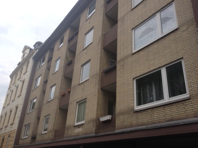 Sanierung einer Fassade in Wuppertal-vorher 