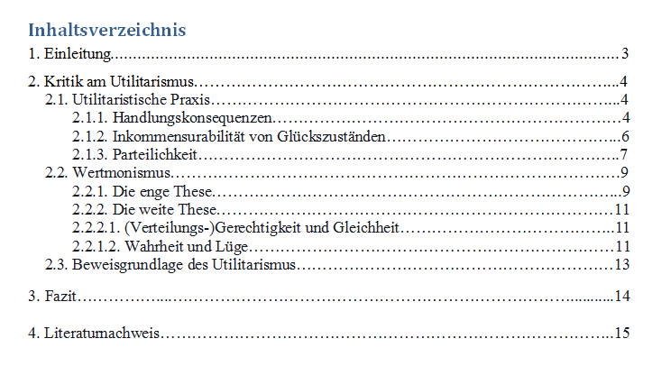 Die Kritik Am Utilitarismus Wissenswert