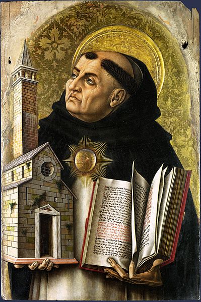 Thomas von Aquin (postumes Gemälde von Carlo Crivelli, 1476)