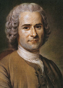Jean-Jacques Rousseau, Pastell von Maurice Quentin de La Tour, 1753