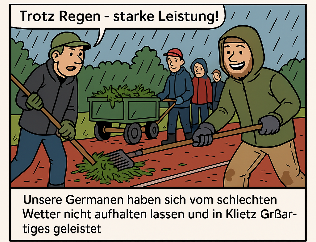 Erfolgreicher Arbeitseinsatz 