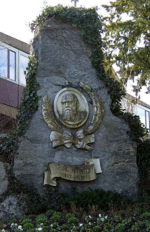 Herwegh Denkmal in Liestal