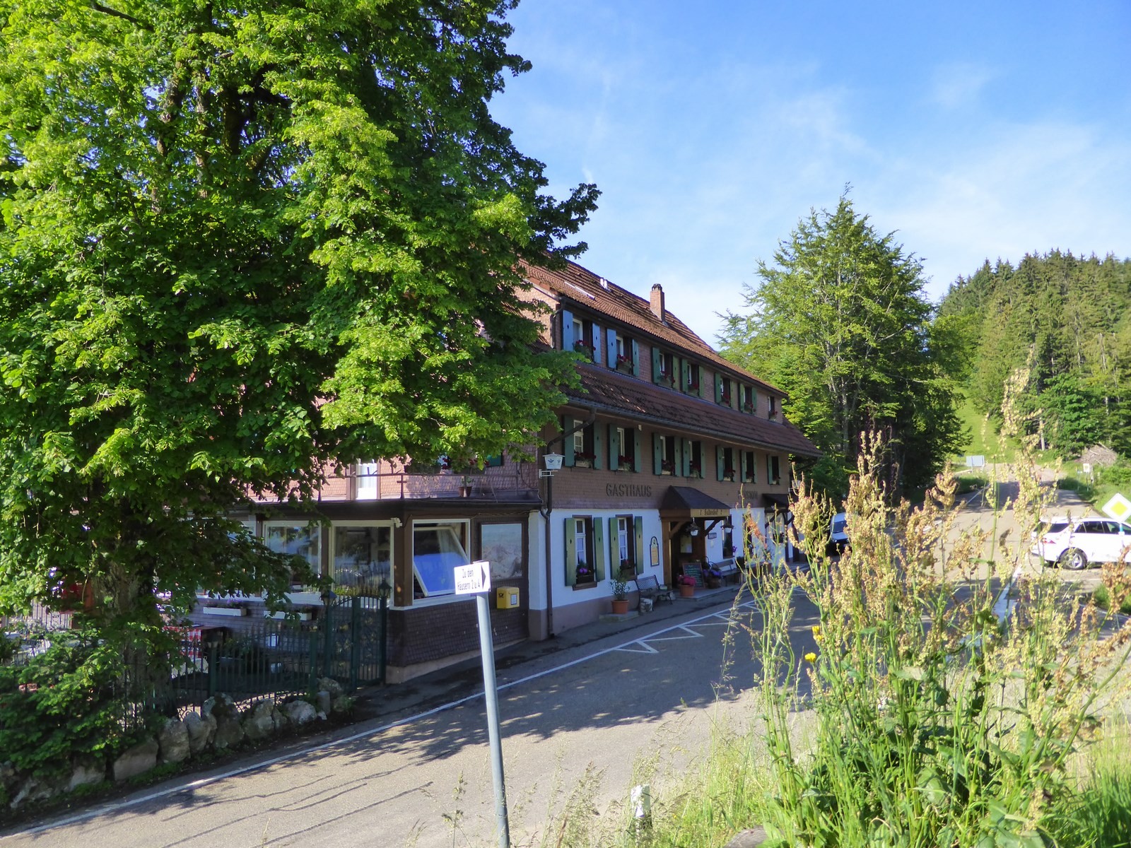 Start am Haldenhof (929 m) © Hartmut Hermanns