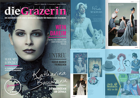 Grazerin Oktober 2016 - Christine Rohr Master Milliner