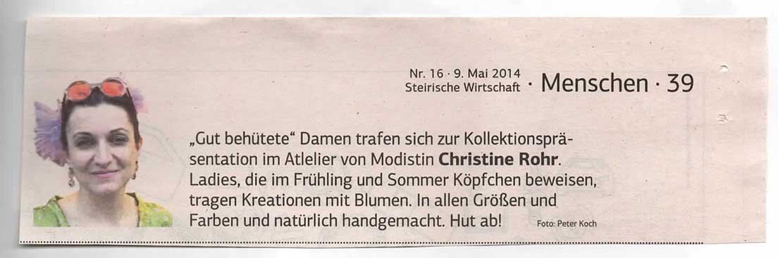 20140509 Steirische Wirtschaft KOLLEKTIONSPRÄSENTATION