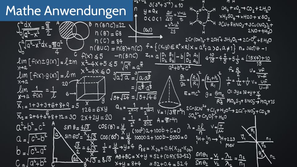 Wozu braucht man Mathe?