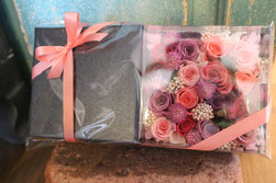 プリザーブドボックスフラワー2 - プリザーブドフラワーギフト通販福岡