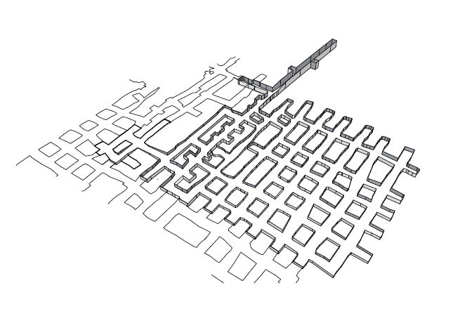 © LA CAVERNE D’ISSY , dessins Valérie Helman architecte,  Alain Guez architecte urbaniste