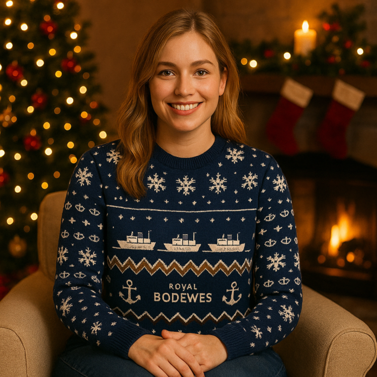 kersttruien laten maken bedrukken 50 stuks eigen logo huisstijl