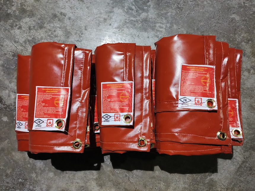 Lona Ignifuga con Certificado de Calidad - Entrega Inmediata - Envios a todo Mexico