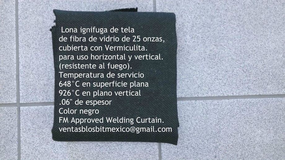 LONAS IGNIFUGAS EN AZCAPOTZALCO.