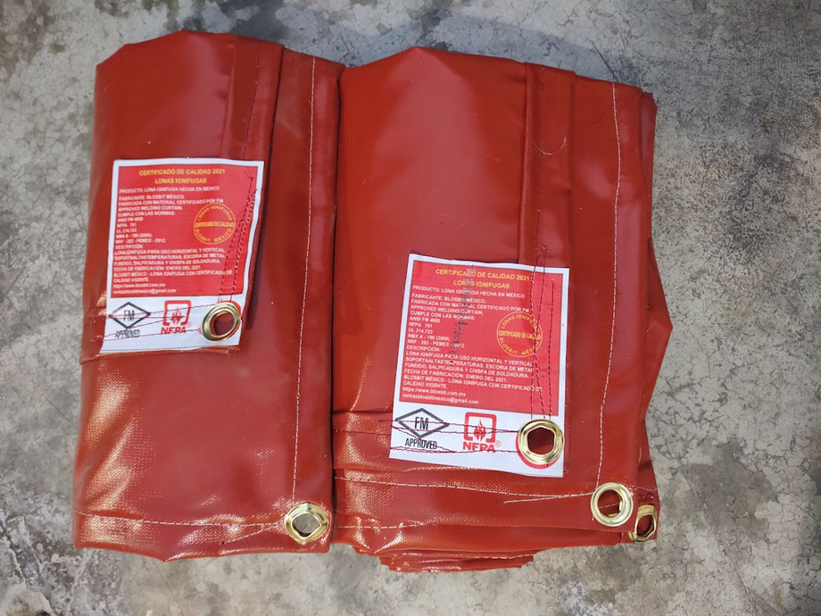 Lonas Ignifugas con Certificado de Calidad - Entrega Inmediata - Envios a todo Mexico